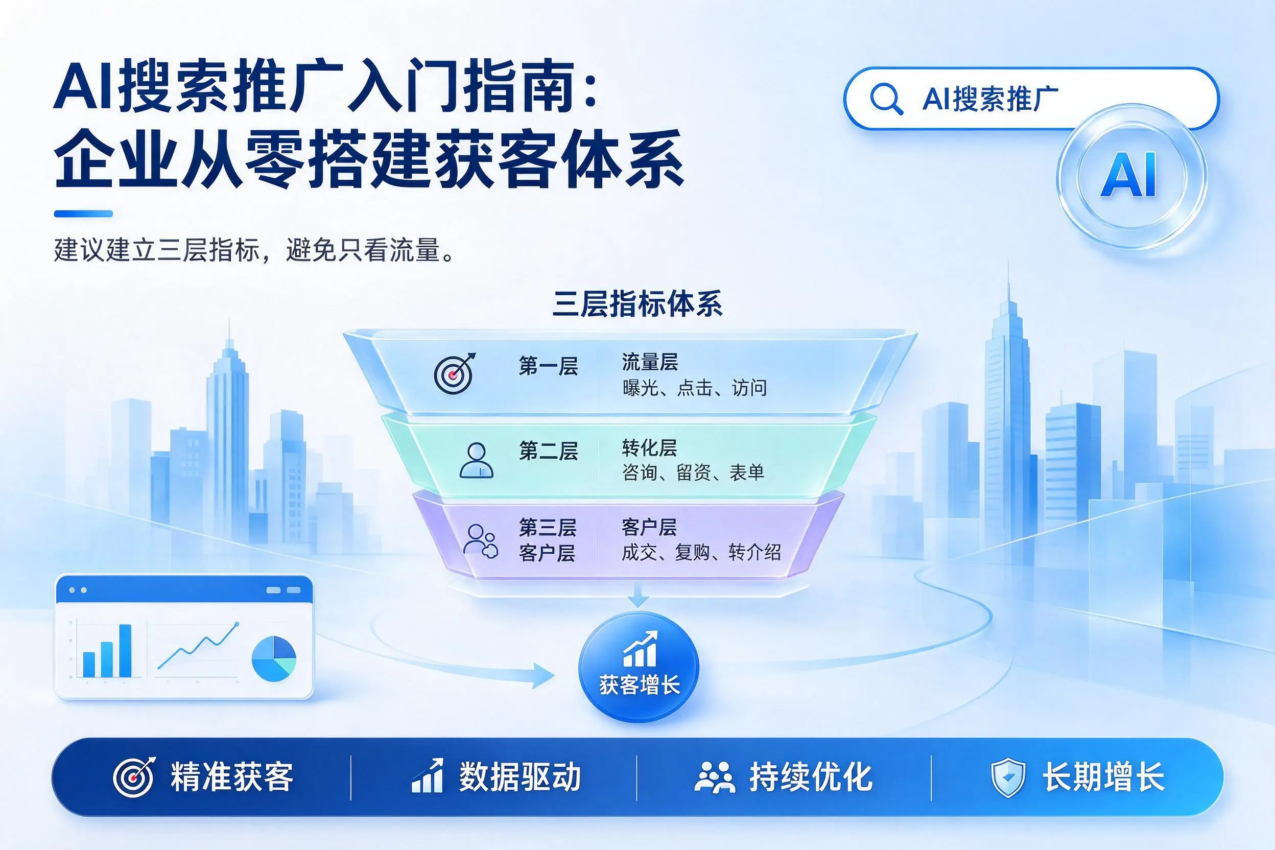AI搜索推广入门指南：丹东企业从零搭建获客体系